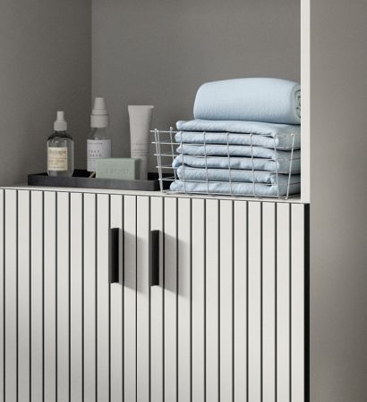 Badm�bel Set 3-teilig Livia in Kaschmir Badkombination 135 x 192 cm