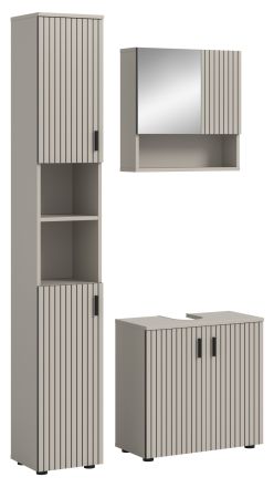 Badm�bel Set 3-teilig Livia in Kaschmir Badkombination 105 x 192 cm