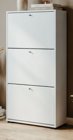 Schuhkipper Binz in Wei� 58 x 133 cm