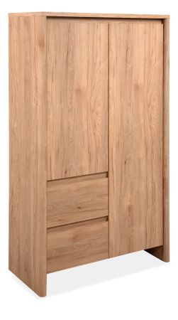 Highboard Luzern in Hickory Walnuss 86 x 140 cm