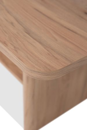 Couchtisch Luzern in Hickory Walnuss 90 x 56 cm