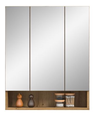Badezimmer Spiegelschrank Matteo in Evoke Eiche 60 x 74 cm