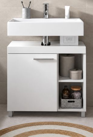Waschbeckenunterschrank Adam in Wei� 65 x 63 cm