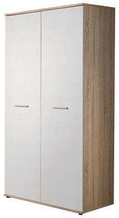 Kinderzimmer / Jugendzimmer Superior in wei� und Sonoma Eiche Komplett Set 5-teilig