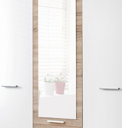 Kinder-/Jugendzimmer Superior in wei� und Sonoma Eiche Komplett Set 4-teilig