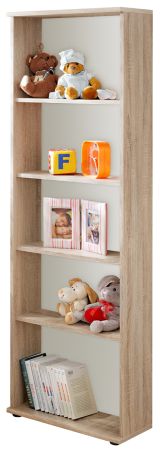 Kinder-/Jugendzimmer Superior in wei� und Sonoma Eiche Komplett Set 4-teilig