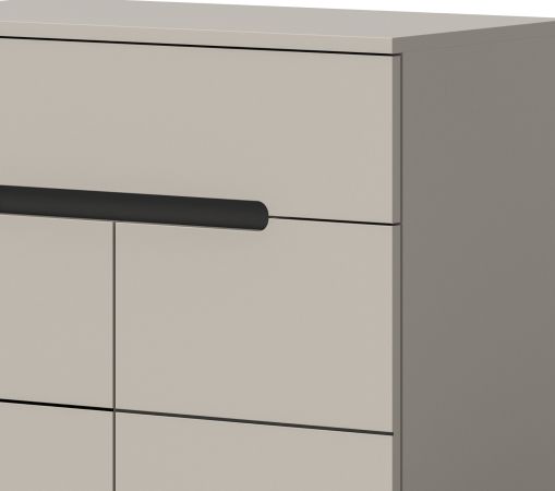 Garderobe Set 5-teilig Cooper in Kaschmir 175 cm, Soft-Close