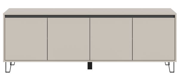 TV-Lowboard Delio in Kaschmir TV Unterschrank 184 cm, mit Soft-Close und Komforth�he