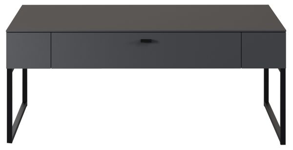 Couchtisch Nuvola in grau und Eiche Evoke, Wohnzimmertisch 110 x 45 cm