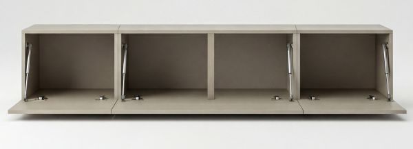 TV-Lowboard Nexus in Kaschmir TV Unterteil h�ngend / stehend 180 cm, Soft-Close