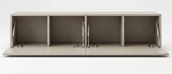 TV-Lowboard Nexus in Kaschmir TV Unterteil h�ngend / stehend 180 cm, Soft-Close