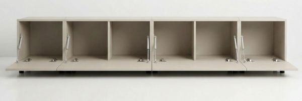 TV-Lowboard Nexus in Kaschmir XL TV Unterteil h�ngend / stehend 270 cm, Soft-Close