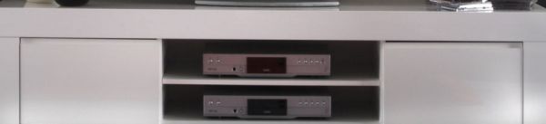 TV - Element Lowboard weiss Hochglanz Lack Livorno