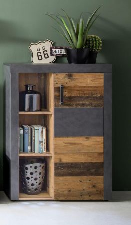 Highboard Foundry in Used Wood Altholz Dekor, Kommode 87 x 118 cm
