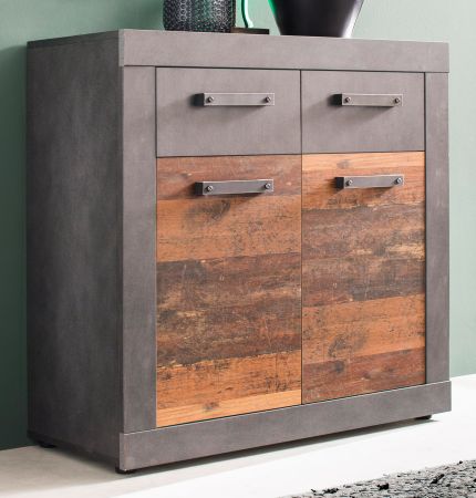 Kommode Foundry in Used Wood Altholz 82 x 86 cm