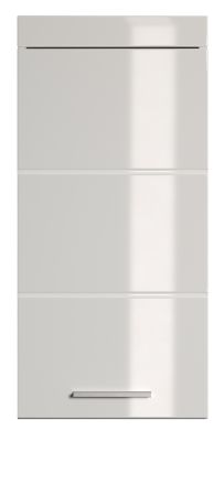 Badezimmer H�ngeschrank Adamo in wei� Hochglanz 37 x 77 cm