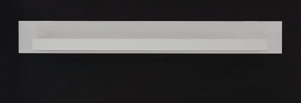 Wandboard Design-D in wei� Hochglanz Wandregal 200 x 20 cm