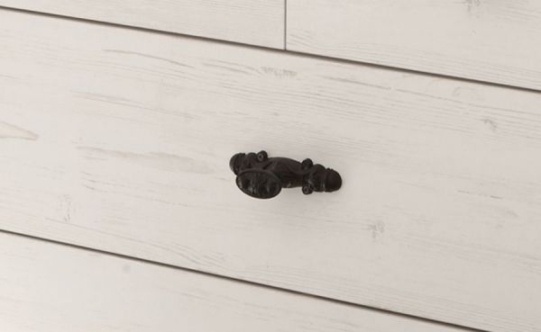 Kommode Rovola in Pinie wei� / Oslo Pinie Landhaus 107 x 89 cm
