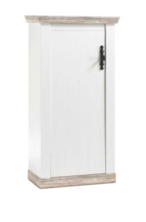 Kommode Rovola in Pinie wei� / Oslo Pinie Landhaus 71 x 146 cm