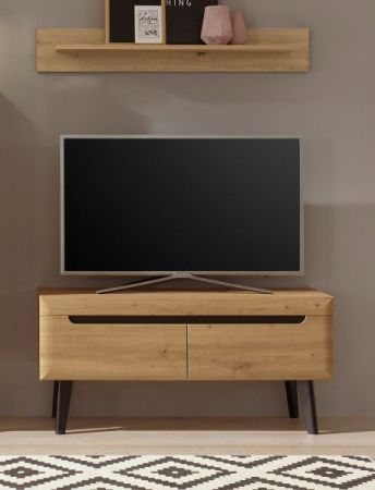Wandboard Ronson in Artisan Eiche Wandregal skandinavisch 107 x 17 cm