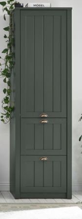 Garderobenschrank Forres in gr�n Landhausstil Garderobe 60 x 204 cm