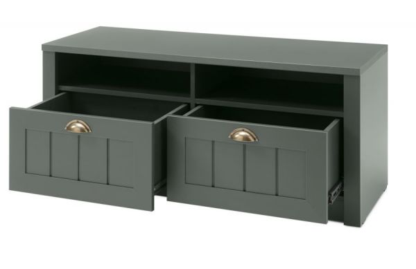 Garderobenkombination Forres in gr�n Landhausstil Garderobe Set 5-teilig 282 x 198 cm