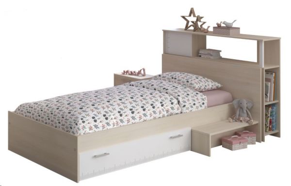 Parisot Kinder- und Jugendzimmer Set 5-teilig Charly15 in Akazie und wei�