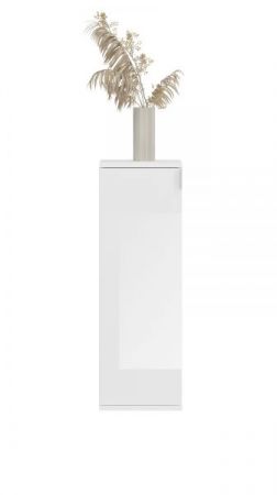 Kommode SystemX in wei� Hochglanz Mehrzweckschrank 30 x 99 cm