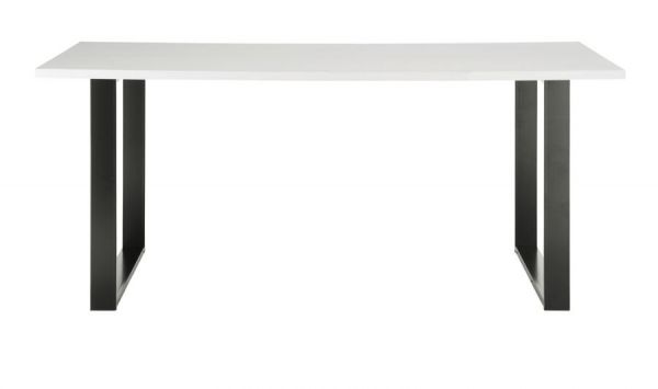 Esszimmer Set Stove in wei� Pinie und anthrazit Landhaus Speisezimmer 3-teilig mit Esstisch, Vitrine und Sideboard