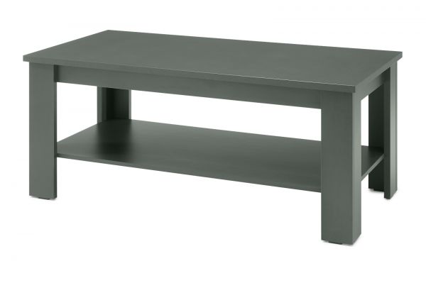 Couchtisch Forres in gr�n Landhaus Beistelltisch mit Ablage 120 x 60 cm