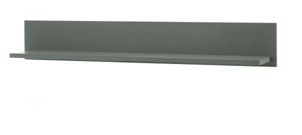 Wandboard Forres in gr�n Landhaus Wandregal 130 x 20 cm B�cherregal