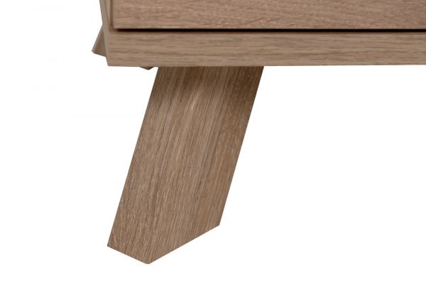 Kommode Douro in Schweden Eiche mit 3D-Reliefoptik Wohn- und Esszimmer Sideboard 84 x 85 cm