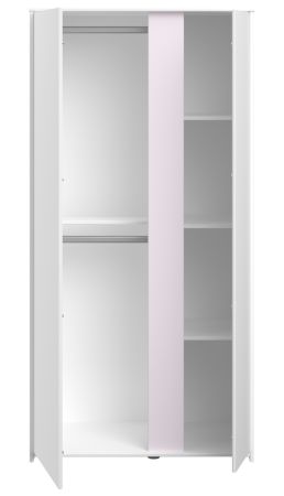 Parisot Kinder- und Jugendzimmer Pirouette12 in wei� mit grau oder rosa Komplett-Set 3-teilig