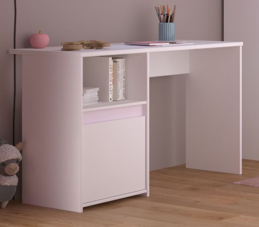 Parisot Kinder- und Jugendzimmer Pirouette17 in wei� mit grau oder rosa Komplett-Set 2-teilig