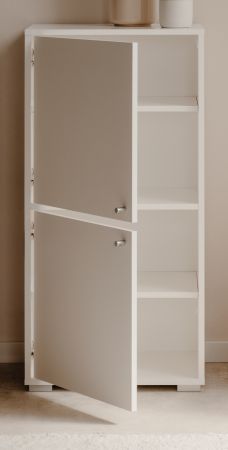 Kommode Fidan in wei� Anrichte 46 x 97 cm