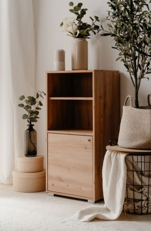 Regalschrank Fidan in Artisan Eiche Regal 46 x 97 cm