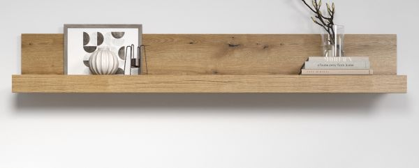 Wandboard Tyler in Evoke Eiche Wohn- und Esszimmer Wandregal 180 cm
