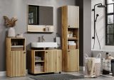 Badm�bel Set Feliz in Evoke Eiche Badkombination 4-teilig 180 x 190 cm