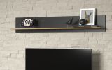 Wandboard Avila in grau und Evoke Eiche Wandregal 167 x 25 cm
