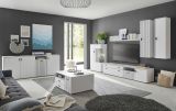 H�ngeschrank Merced in wei� matt Wohn- und Esszimmer Wandschrank 33 x 120 cm