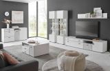 Sideboard Merced in wei� matt, Kommode 150 x 80 cm mit Soft-Close