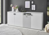 Sideboard Merced in wei� matt Wohn- und Esszimmer Kommode 200 cm