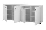 Sideboard Merced in wei� matt Wohn- und Esszimmer Kommode 200 cm