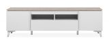 TV-Lowboard Visby in wei� und Sandstein TV Unterteil 177 cm
