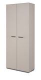 Schuhschrank Logu in Samt 74 x 182 cm, aufklappbar f�r 30 Paar Schuhe