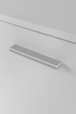 Schuhschrank Logu in wei� 50 x 110 cm, aufklappbar f�r 12 Paar Schuhe