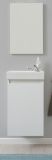 Badm�bel komplett Set Winny in wei� inkl. Waschbecken und Spiegel Breite 40 cm