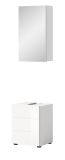 Badm�bel Set 2-teilig Larik in wei� Hochglanz Badkombination 38 x 190 cm