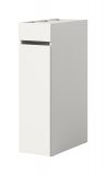Badezimmer Kommode Flexy in wei� Anstellregal mit Apothekerauszug 29 x 101 cm