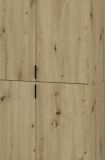 Garderobenschrank Line-Up in Artisan Eiche Schuhschrank 61 x 193 cm